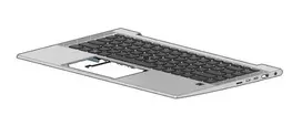 HP M07090-071 korpuso pagrindas su klaviatūra