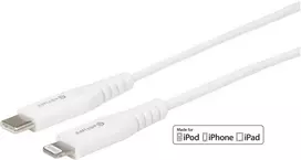 eSTUFF ES602101 USB-C į Lightning laidas 1 m Baltas