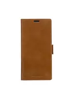 Dėklas-piniginė dbramante1928 Galaxy S24 Ultra Tan 3 kortelių kišenės