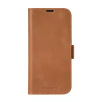 Dėklas-folio dbramante1928 iPhone 16 ProMax Tan 3 kortelių kišenės
