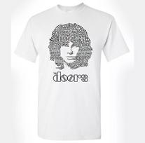 The Doors T-Shirt, Jim Morrison Shirt, Rock Band Shirt, Break On Through Shirt Tee Men's T-Shirt Short Sleeve Men Women Summer S