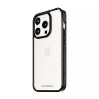 PanzerGlass ClearCase Skaidrus su Juodu Rėmeliu ir D3O® iPhone 15 Pro