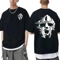Singer Mf Doom Madlib Madvillain Double Sided Graphic Tshirt Tops Male Loose Hip Hop T Shirt Men Women Cotton T-shirts Clothing S juoda