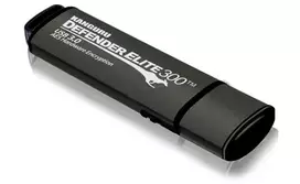 Kanguru Defender Elite 300 USB atmintukas 512GB USB Type-A 3.2 Gen 1 (3.1 Gen 1) Juoda