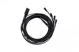 Ochno O-PC-LS-1 mygtukas, juodas, termoplastinis elastomeras (TPE), 1,5 m, USB Type-A, tiesus