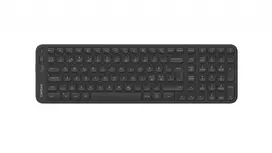Belaidė klaviatūra Contour Balance Mid-Size Wireless – Pan Nordic išdėstymas, 106 klavišų, žirkliniai jungikliai, juoda