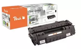 Kasetė su toneriu Peach PT254, suderinama, juoda, 1 vnt.