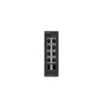 D-Link 10 prievadų gigabitinė pramoninė PoE+ nevaldoma jungtis su 2 x 2.5G SFP+ prievadais