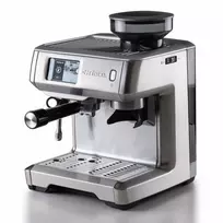 Ariete 1312 Espresso kavos aparatas, 2 L, kavos pupelėms, įmontuotas malūnėlis, 1600 W, sidabrinis