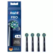 Oral-B CrossAction 4 vnt Juodi