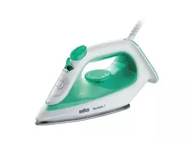 Braun TexStyle 1 SI 1040 GR lygintuvas su keraminiu padu, 2000 W, žalia, balta