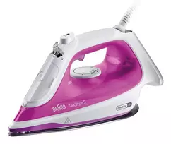 Braun TexStyle 5 SI 5225 lygintuvas su garais 2500 W Rožinis, Baltas
