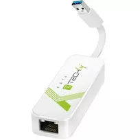 Techly IDATA USB-ETGIGA-3A USB 3.0 Gigabit Ethernet tinklo adapteris