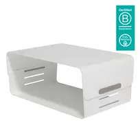 Dataflex Addit Bento® reguliuojamas monitoriaus stovas - 120, ant stalo, 20 kg, aukščio reguliavimas, pilka, balta