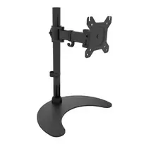 Techly stovas stalviršiui 1 monitoriui 13-27 colių su pagrindu a.400mm ICA-LCD 3400 Juodas