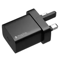mophie sieninis adapteris USB-C 20W juodas (JK kištukas)