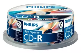 Philips CD-R CR8D8NB25/00 įrašomas kompaktinis diskas 800MB / 90 min.