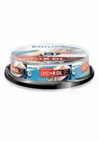 Philips DR8S8B10F/00 DVD+R DL 8,5GB 10 vnt.