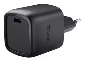 Trust Maxo 30W USB-C GaN įkroviklis, juodas