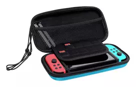Trust GXT 1248S kietas dėklas Nintendo Switch, Switch OLED, Switch Lite – Juoda, Mėlyna, Raudona