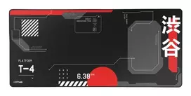 Žaidimų pelės kilimėlis TRUST GXT 759 XXL — 900×400 mm, PET, juodas/raudonas