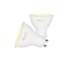 Trust 71296 išmanioji LED lemputė GU10, Wi-Fi, balta šviesa, 2 vnt.