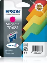 Epson T0423 original rašalo kasetė, purpurinė, pigmentinis rašalas, 16 ml