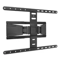 Pilnai reguliuojamas TV laikiklis ACT AC8357, 43–90 colių, VESA 100x200–600x400, pakreipimas -15°–3°, pasukimas ±30°, maks. 50 kg, itin plonas