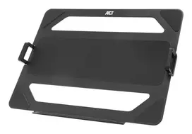 ACT Universal laptopo lentyna monitorių rankoms, juoda, plienas, 29.5 cm (11.6 col.), 43.9 cm (17.3 col.), 9 kg, 75 x 75 mm