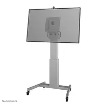 Neomounts NM-HUB2LIFTSILVER mobilus televizoriaus stovas iki 50 colių – motorizuotas
