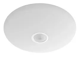 LED lubinis šviestuvas Philips Functional Mauve 6 W, apvalus 250×72 mm, baltas, su integruotu judesio davikliu