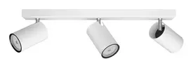 Philips Kosipo lubinis/sieninis prožektorius 3x, paviršinis šviestuvas, GU10, 3 lemputės, LED, 220-240 V, baltas