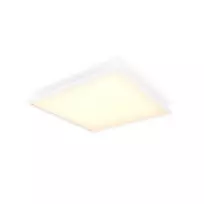 Philips Aurelle kvadratinis lubinis šviestuvas, išmanus LED, Bluetooth/Zigbee, baltas, aliuminis