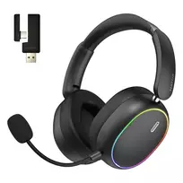 HATOR Phoenix 2 Wireless belaidės ir laidinės ausinės žaidimams, USB Type-C / USB Type-A, Bluetooth, juodos