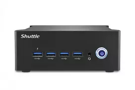 Shuttle Nano PC NT10H9, Intel Core Ultra 9 185H, Intel Arc grafika, 2xHDMI, 2xUSB 4.0 (DP), 2x2.5Gbit LAN, su VESA 24/7 nuolatiniam darbui