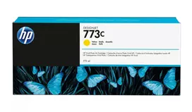 HP 773C geltona 775 ml rašalo kasetė DesignJet