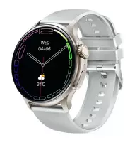 Emporia WATCHjoy išmanusis laikrodis su AMOLED ekranu, 3.63 cm (1.43 colio), 466 x 466 pikseliai, sidabrinis