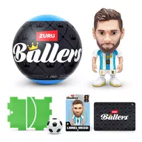 ZURU FIFA WORLD CUP 2026™ Ballers Series 1 kolekcinė figūrėlė, 3 m., FIFA, Juoda