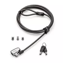 Kensington ClickSafe 2.0 3-in-1 rakinamas nešiojamojo kompiuterio užraktas (Master Keyed FT)