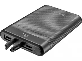 Sandberg Survivor Nano Powerbank 10000, 10000 mAh, Li-Ion, 3.7 V, 20 W, juoda