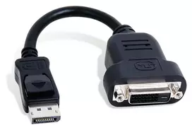 Matrox CAB-DP-DVIF vaizdo kabelio adapteris 0,2 m DisplayPort DVI-D Juoda