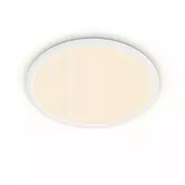 Lubinis šviestuvas Philips Functional Super Slim 18 W LED, apvalus, baltas, nekeičiama lemputė, 220–240 V