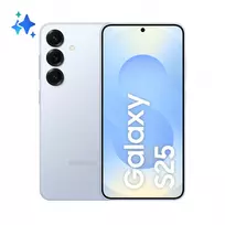 Išmanusis telefonas Samsung Galaxy S25 6,2 colio AMOLED 120 Hz Snapdragon 8 Elite 12GB RAM 512GB mėlynas IP68