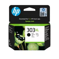 HP 303XL didelės talpos juoda originali rašalo kasetė, juoda, 1 vnt., 600 puslapių