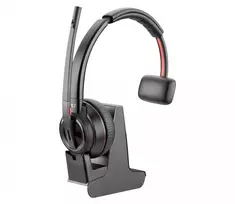 HP Poly Savi 8210 UC DECT 1880-1900 MHz USB-A ausinės, 115 g, juodos