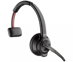 HP Poly Savi 8210 vienapusė ausinė DECT 1880-1900 MHz su įkrovimo stotele