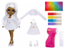 Rainbow High Oro Teptukas & Kurk Mados Lėlė - Pilkos Akys