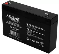 BLOW UPS akumuliatorius XTREME 6 V 7,2 Ah, 1 elementas, juodas