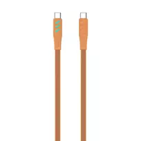 Havit CB6254 USB Type C į USB Type C įkrovimo laidas 1 m oranžinis