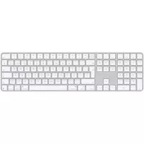 APPLE Magic Keyboard su Touch ID ir skaitmenine klaviatūra, skirta „Mac“ kompiuteriams su „Apple“ siliciumi – portugališkas išdėstymas, balti klavišai